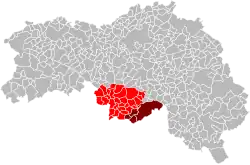 Location within the Orne department