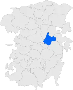 Map showing location within Berguedà