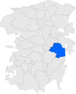 Location in Berguedà