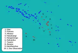 Location of Hao
