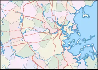 Harvard Stadium is located in Greater Boston area