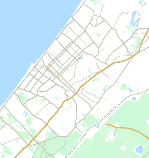 Sheikh Radwan is located in Gaza City