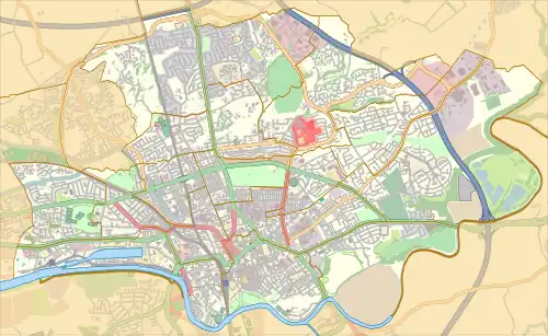 Ribbleton is located in Preston