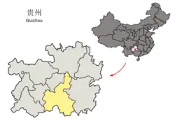 Qiannan in Guizhou