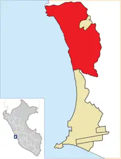 Location in Callao