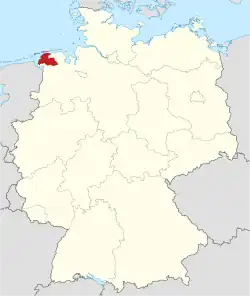 Location of Aurich