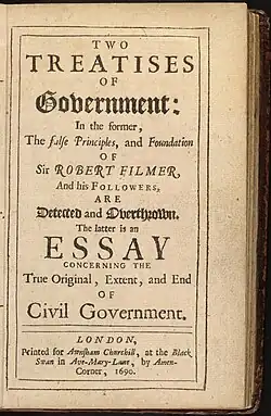 image of locke's treatises of government