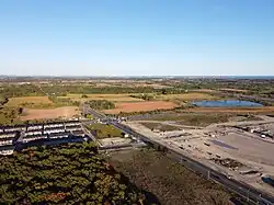 Aerial view of Locust Hill in 2025