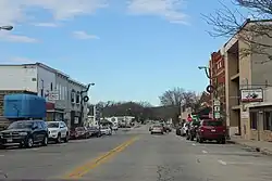 Downtown Lodi on WIS 113