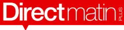 Old logo of Direct Matin Plus from 28 January 2008 to 21 May 2010