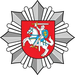 Coat of arms of the Police of Lithuania