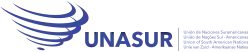 Logo of Union of South American Nations Unión de Naciones Suramericanas&nbsp;(Spanish) União de Nações Sul-Americanas&nbsp;(Portuguese) Unie van Zuid-Amerikaanse Naties&nbsp;(Dutch)