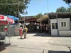 Ledra Street crossing point at the Green Line
