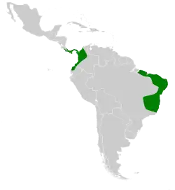 Map of range