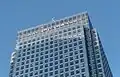 Upper floors with the window washing machine at the top