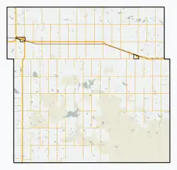 Canuck is located in Lone Tree No. 18
