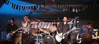 Lonely the Brave performing on the uncommon people stage at Common People Southampton 2016