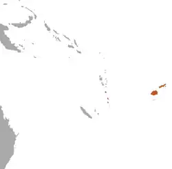 Map of range