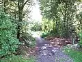 The lane from Hartwell to Sedrup continues as a bridleway and long-distance path – the Midshires Way and the North Buckinghamshire Way.