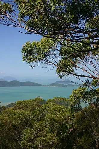 Looking across the Conway National Park towards Long Island from the Mount Rooper Lookout, 2008