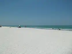 Beach expanse