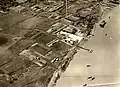 Aerial view of the airport, 1920s