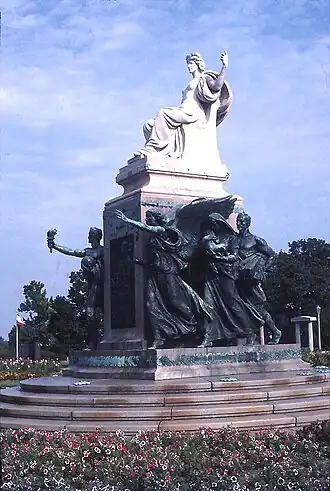 Sen. William Boyd Allison Monument (1916), Des Moines, Iowa