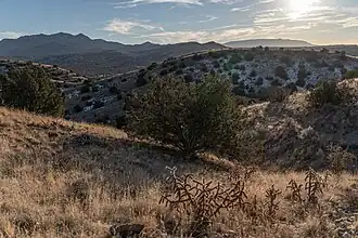 Cerrillos Hills State Park in Winter