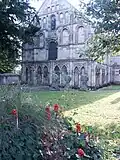 East face of the chancel