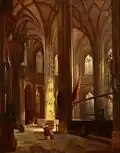Interior view, Franz Stegmann, 1871