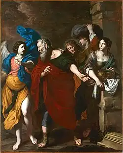 Lot and his Family, Royal Site of San Lorenzo de El Escorial, Madrid