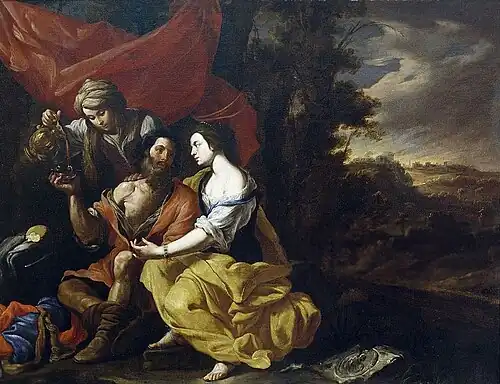 Lot and his daughters, priv. col.