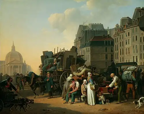 Moving Day by Louis-Léopold Boilly