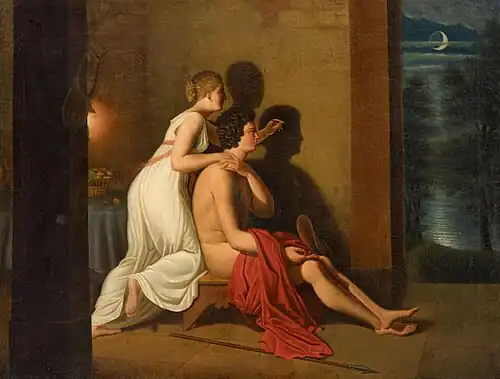 The Invention of Painting by Louis Ducis