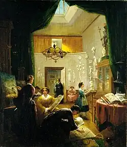 Women's Art Class.