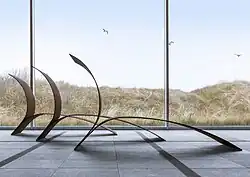 Lounge Chair at Museum Sculptures at Sea, 2014