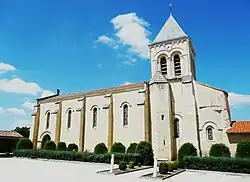 The church in Louzy