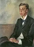 Count Eduard von Keyserling (1900), oil on canvas, 79.5 × 75.5&nbsp;cm., Städtische Galerie Lenbachhaus, Munich