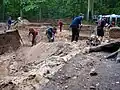 Extent of excavation: site 3, Lubieszewo (2006)