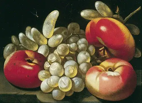 Still Life with Apples, Grapes and a Dragonfly, Compton Verney Art Gallery, Compton Verney