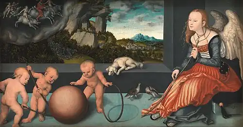 Lucas Cranach the Elder, 1532, Melancholia