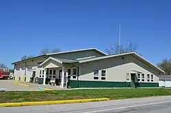 Township hall and fire station in Richland City
