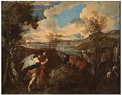 Jacob wrestling with the angel, Museo del Prado, Madrid