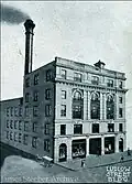 The Ludlow Street Arcade Building, as seen at its opening, in 1904