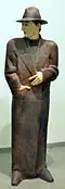 Father's Hat, polychrome terracotta, 1995