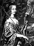 Proserpine la nuict, Queen Marie Louise Gonzaga as Proserpina.