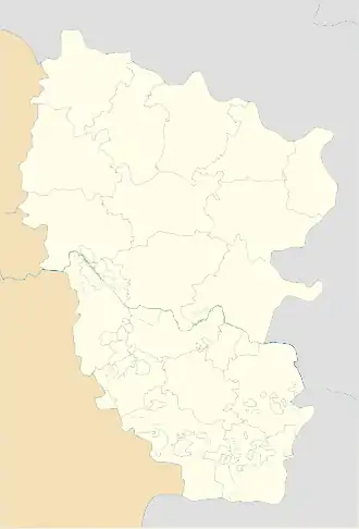 1968 Ukrainian Class B is located in Luhansk Oblast