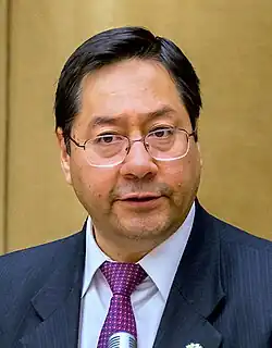 Luis Arce, President of the Plurinational State of Bolivia