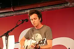 Thomas Boulard (lead singer and guitarist) in September 2007