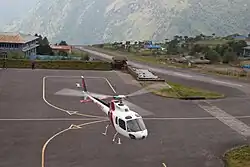 H125 Écureuil on the airfield